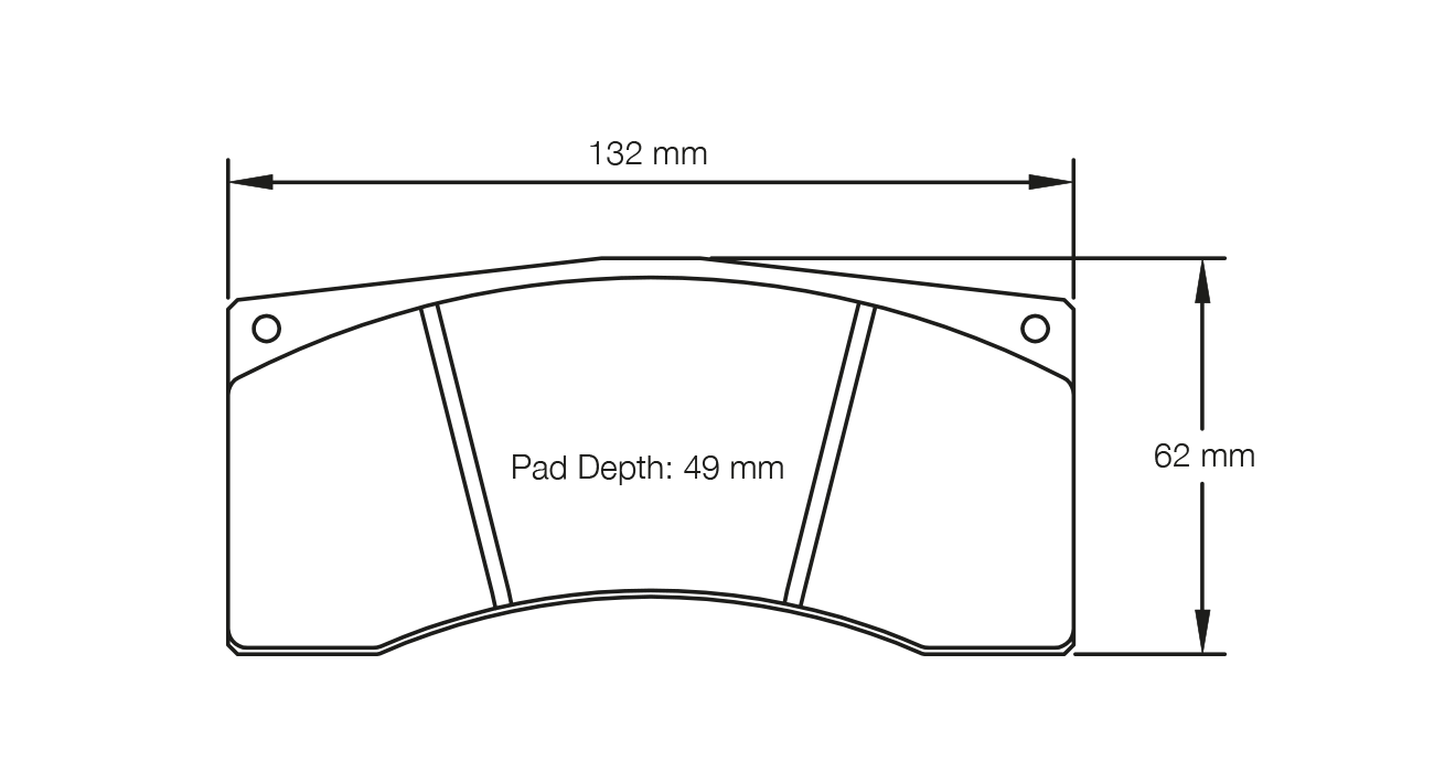 Pagid Racing Brake Pads - 2704