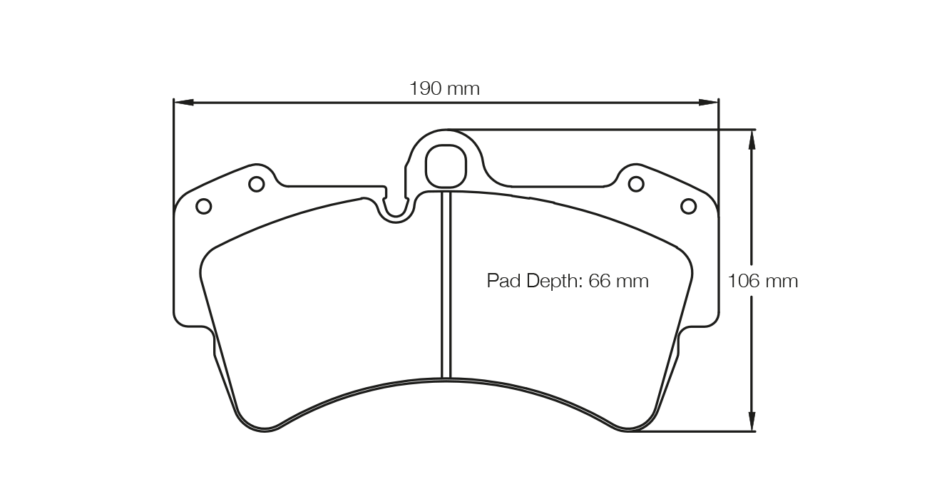 Pagid Racing Brake Pads - 2845