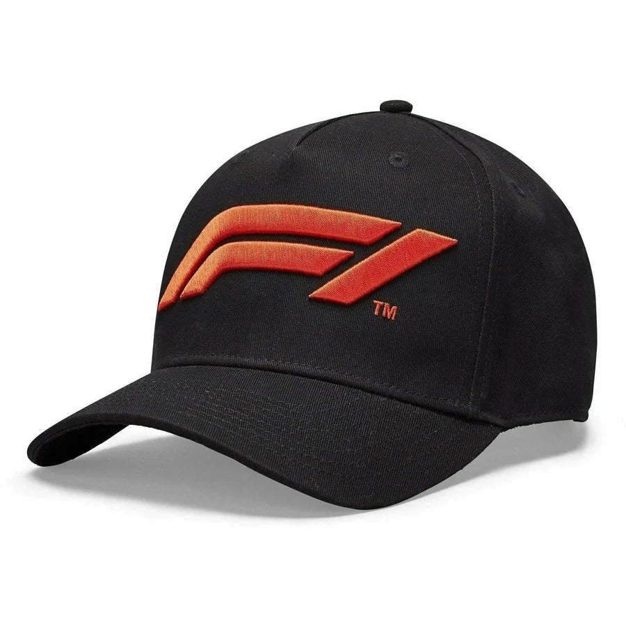 Formula 1 Tech F1 Logo Hat - Black/Red
