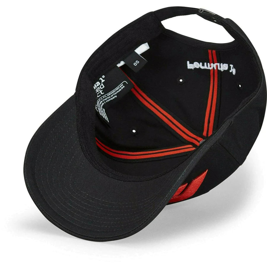 Formula 1 Tech F1 Logo Hat - Black/Red