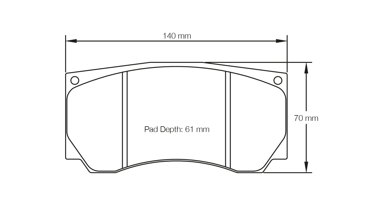 Pagid Racing Brake Pads - 3277