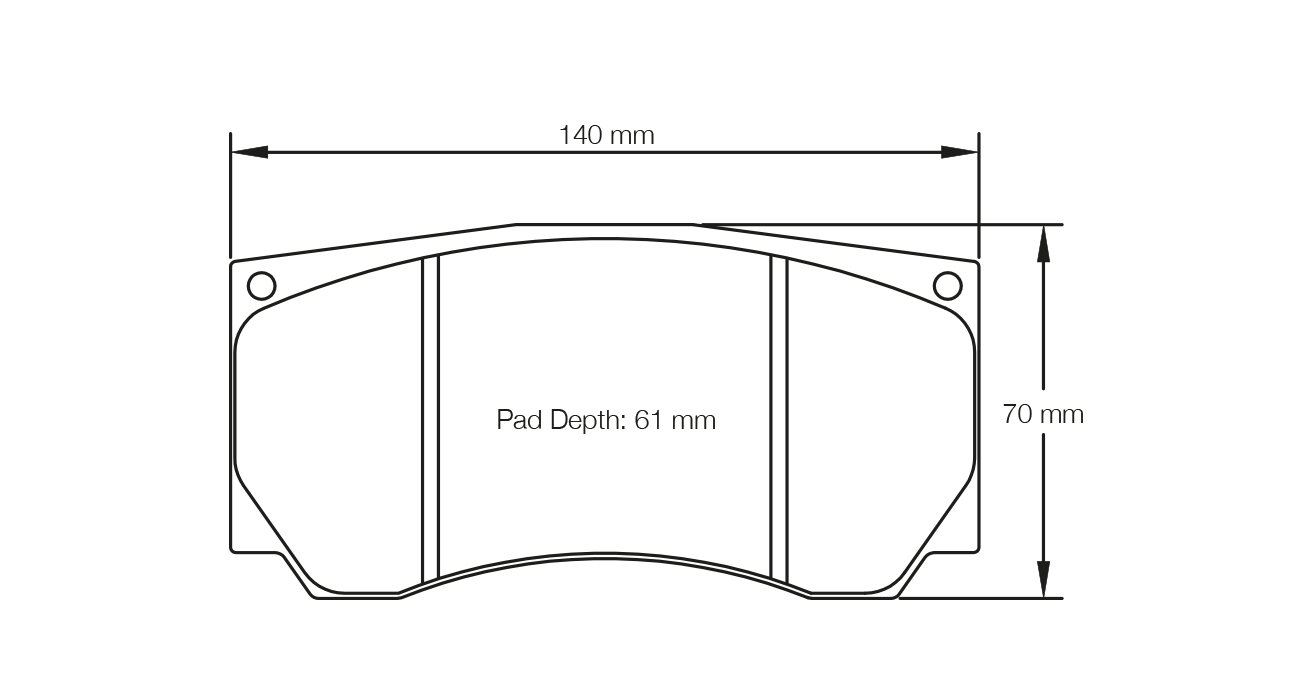 Pagid Racing Brake Pads - 3280