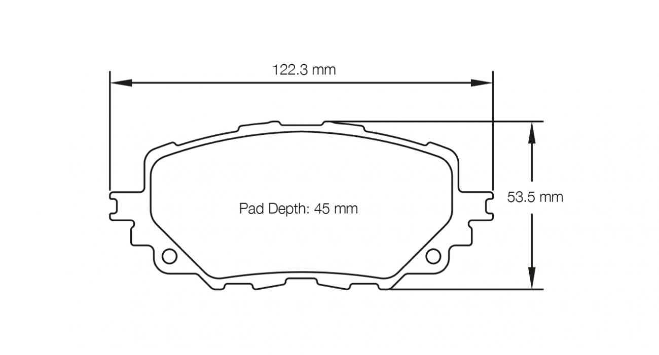 Pagid Racing Brake Pads - 3830