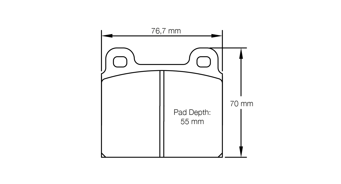 Pagid Racing Brake Pads - 4501