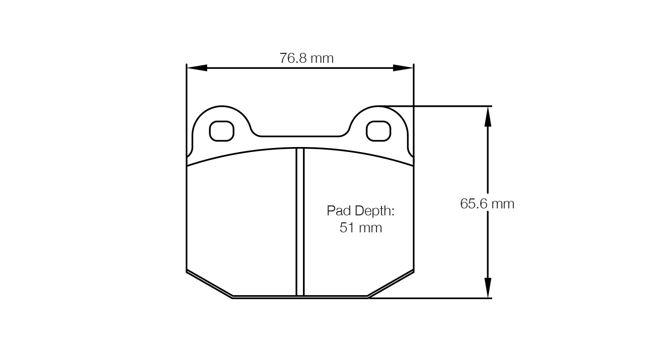 Pagid Racing Brake Pads - 4507