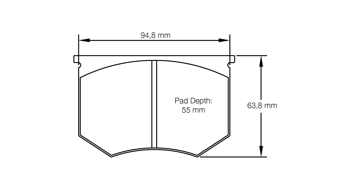 Pagid Racing Brake Pads - 4508