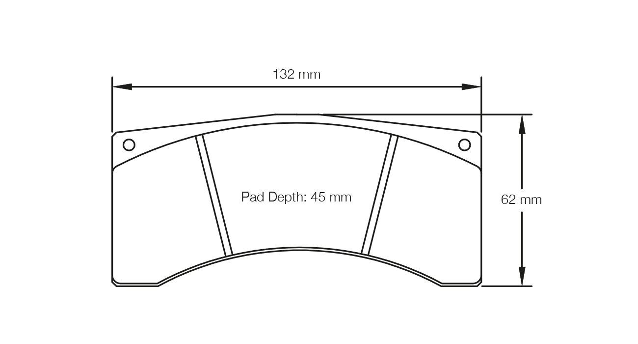 Pagid Racing Brake Pads - 4916