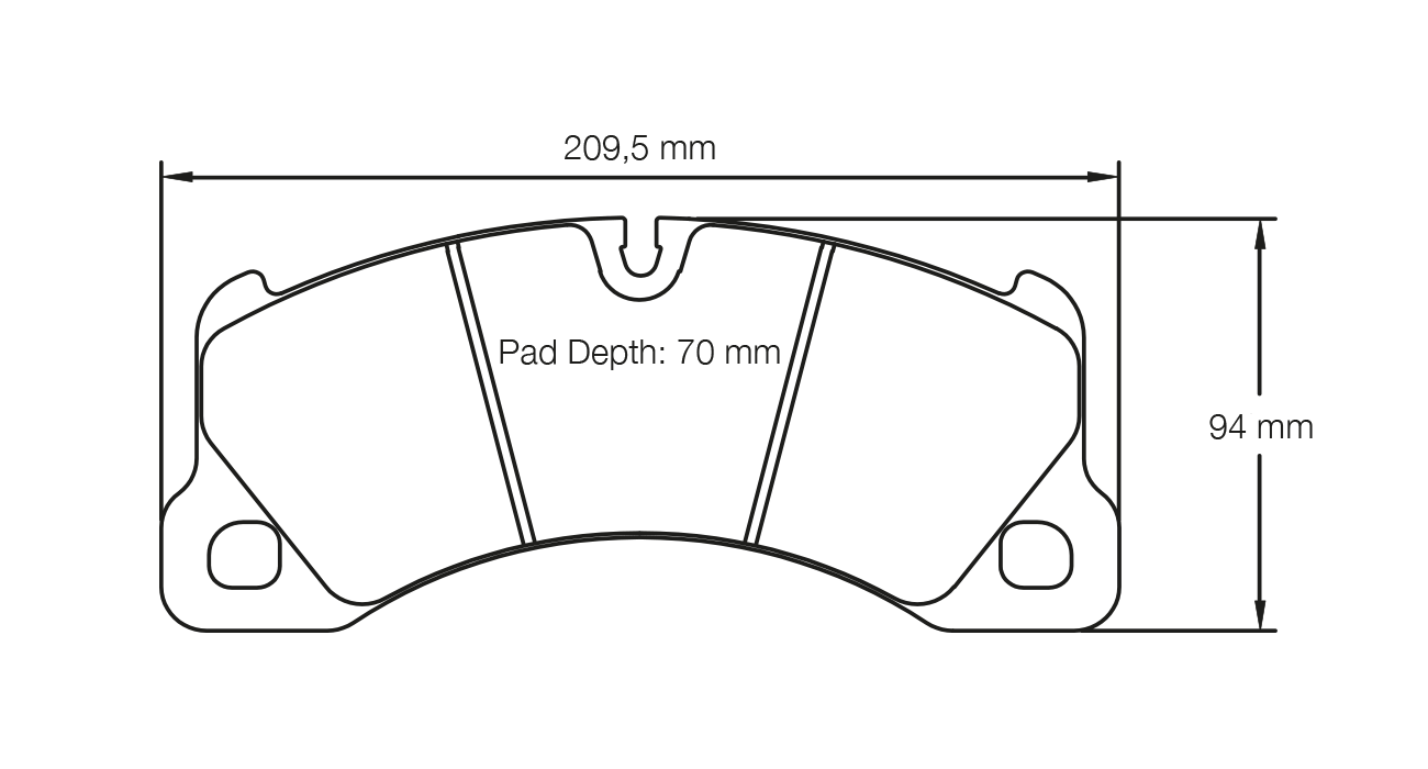 Pagid Racing Brake Pads - 4917