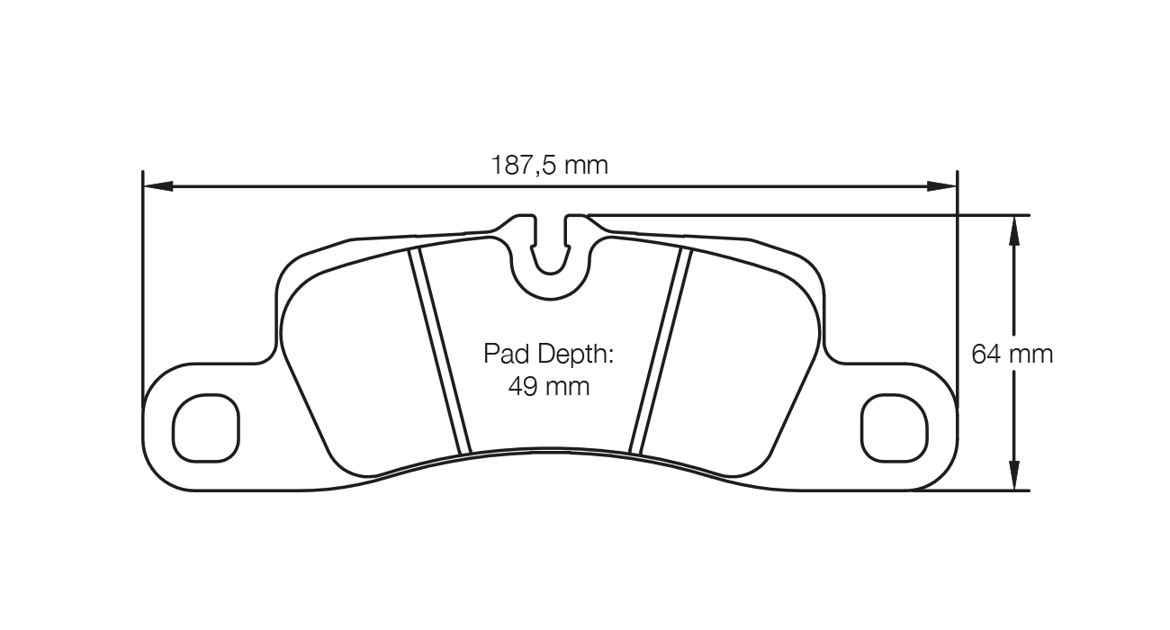 Pagid Racing Brake Pads - 4918