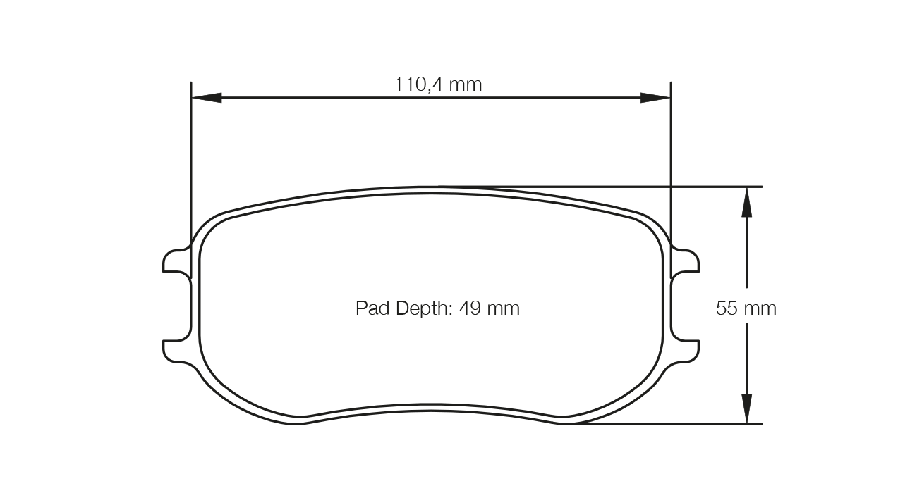 Pagid Racing Brake Pads - 4920