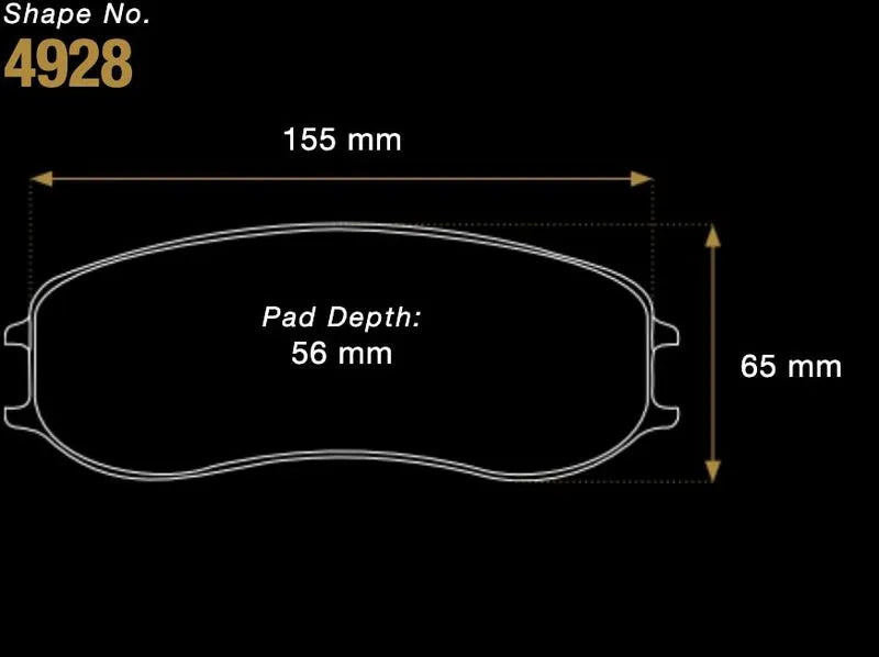 Pagid Racing RSX Premium Brake Pads