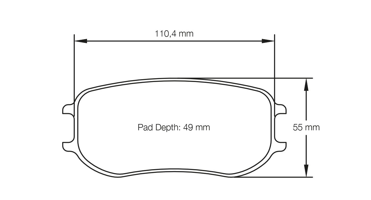 Pagid Racing Brake Pads - 4929