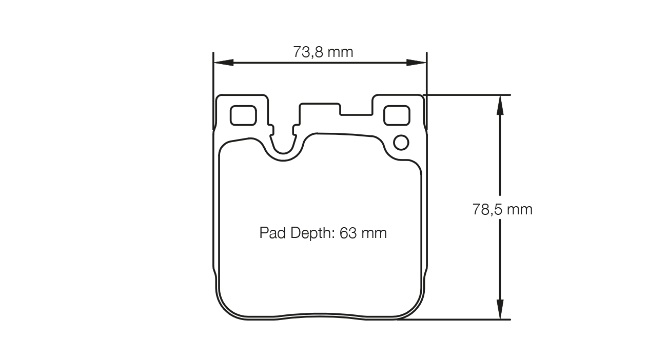 Pagid Racing Brake Pads - 4933