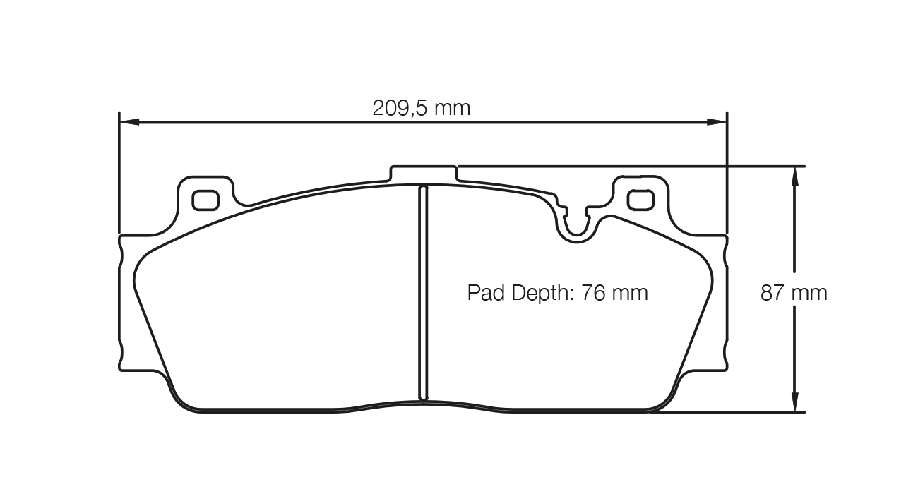 Pagid Racing Brake Pads - 4934