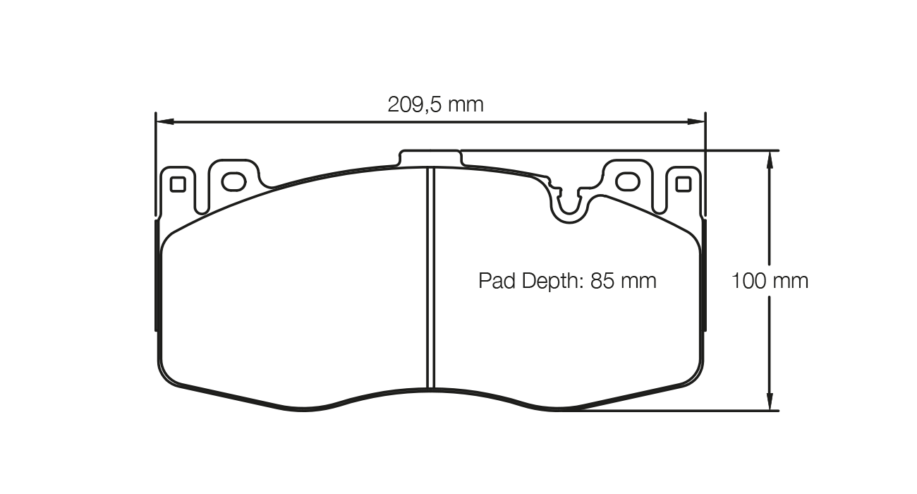 Pagid Racing Brake Pads - 4935