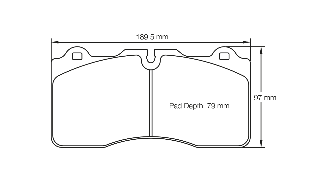 Pagid Racing Brake Pads - 4945