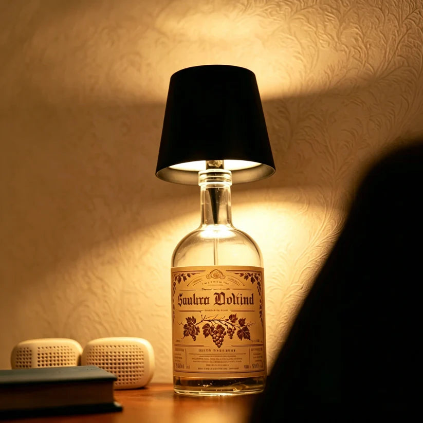 Wine Bottle Lamp
