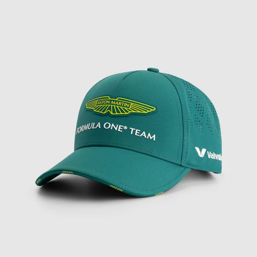 ASTON MARTIN F1 2025 TEAM HAT - GREEN/WHITE