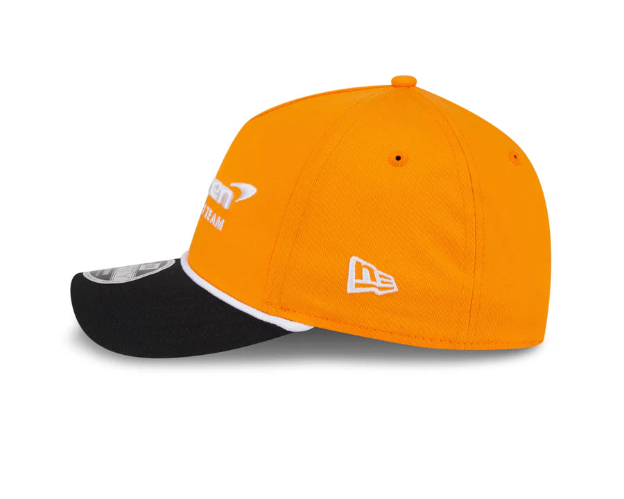 McLaren F1 NEW ERA 9Forty M-Crown 2025 Two-Tone TEAM HAT - Adult Size
