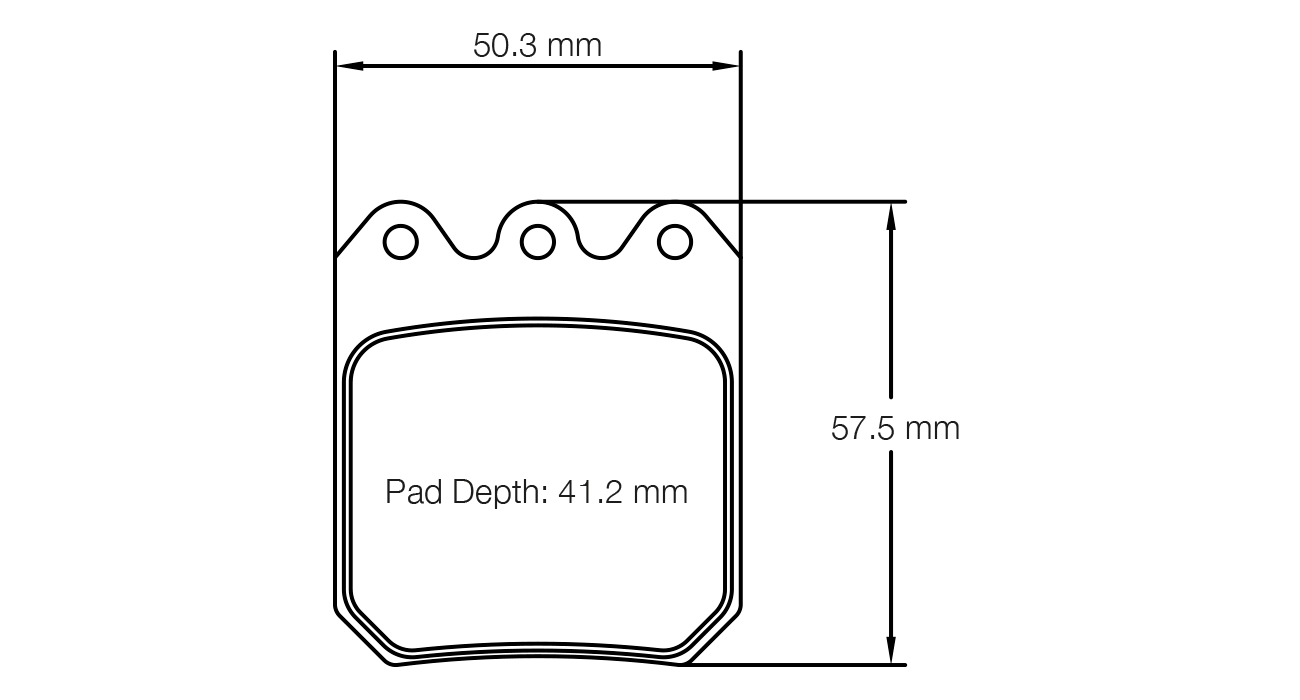 Pagid Racing Brake Pads - 6812