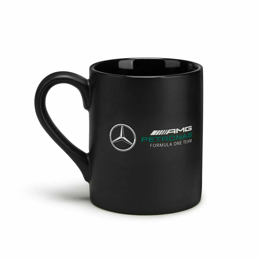 Mercedes AMG Petronas F1 Black Logo Mug