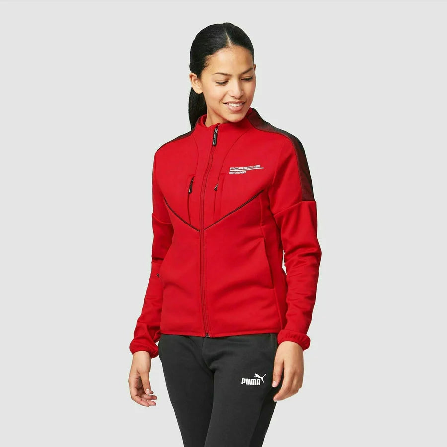 Porsche Motorsport Women's Softshell Jacket - Red