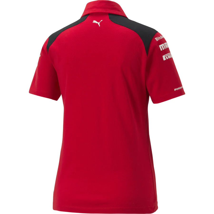 Scuderia Ferrari F1 Women's Team Polo Shirt  - Red