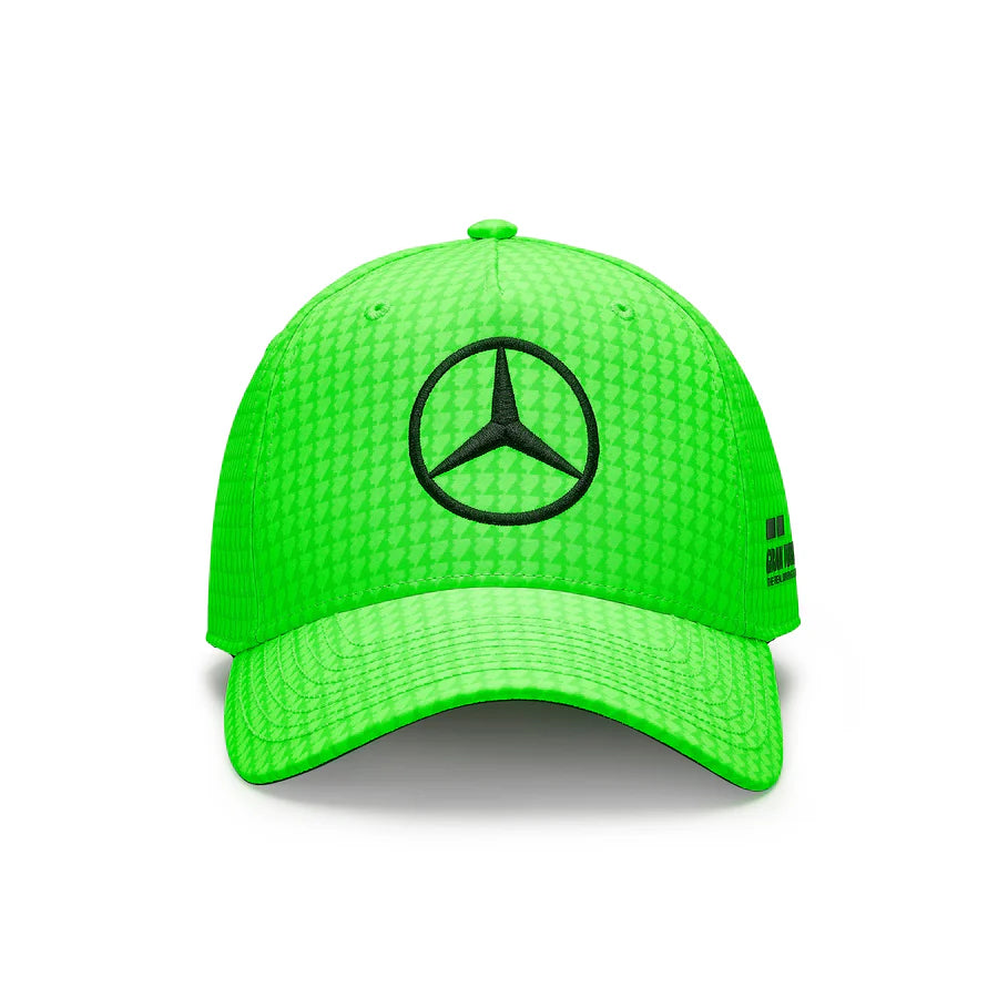 Mercedes Amg Petronas F1 2023 Special Edition Lewis Hamilton Silverstone Gp Hat- Green