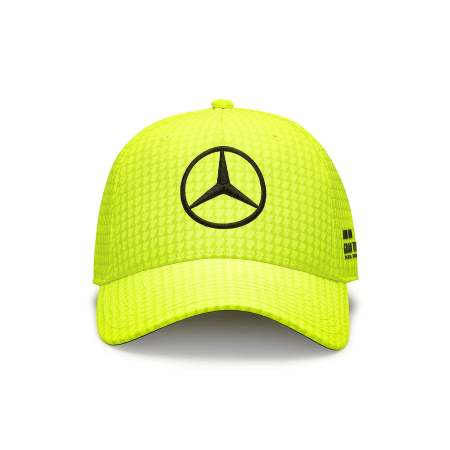 Mercedes Amg Petronas F1 2023 Special Edition Lewis Hamilton Canada Gp Hat- Yellow