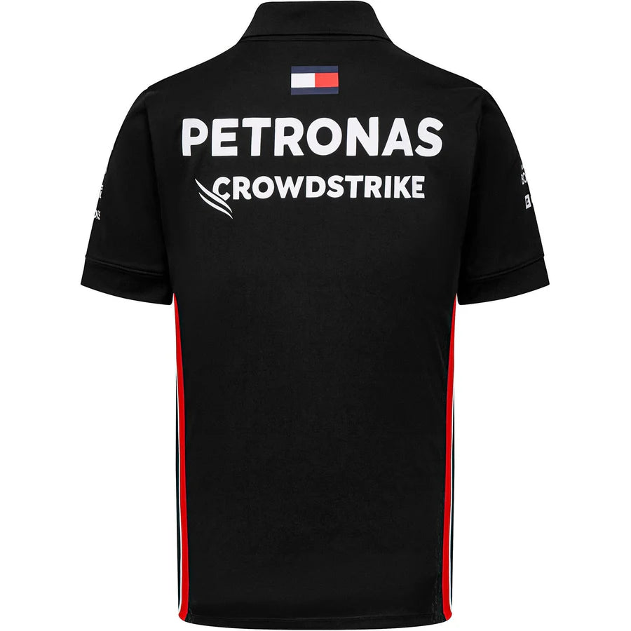 Mercedes AMG Petronas F1 2023 Men's Team Polo - Black