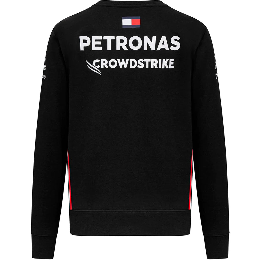 Mercedes AMG Petronas F1 2023 Men's Team Crew Sweatshirt - Black