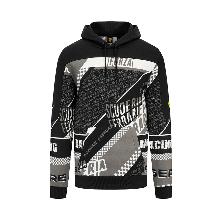 Scuderia Ferrari F1 Men's Puma Graphic Hoodie Sweatshirt