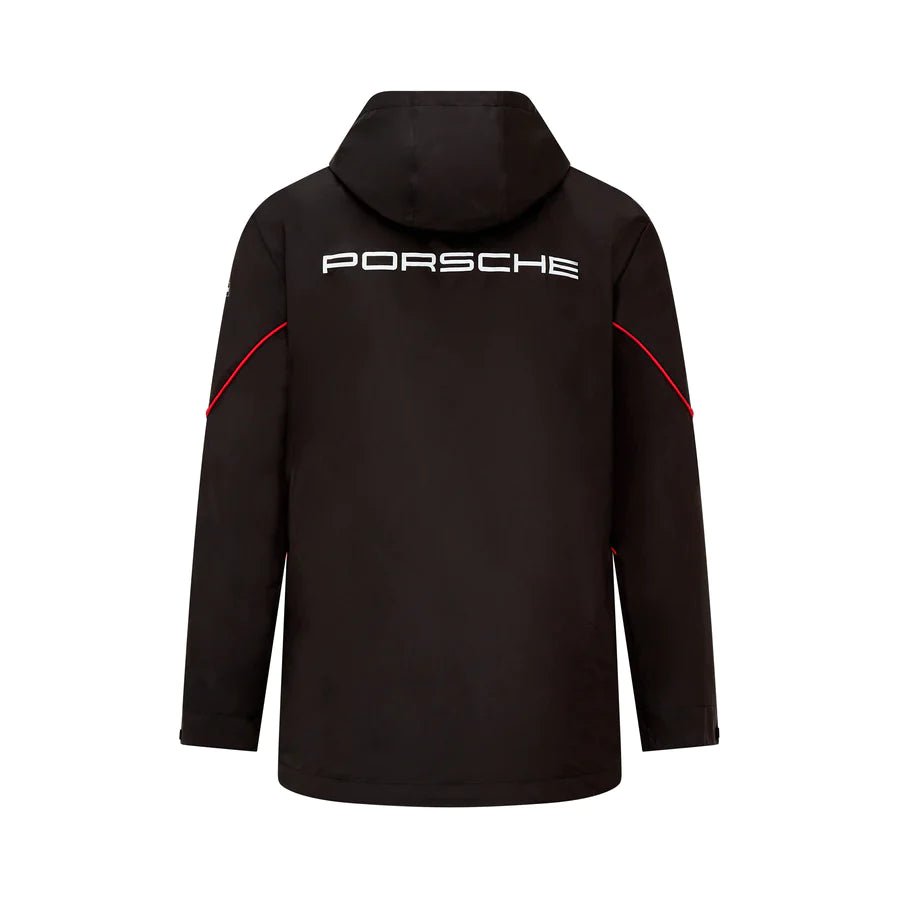 Porsche Motorsport Men's Team Rain Jacket - Black