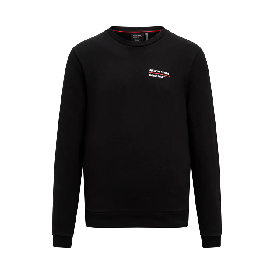 Porsche Penske Motorsport Men's Crew Sweatshirt - Black & Red