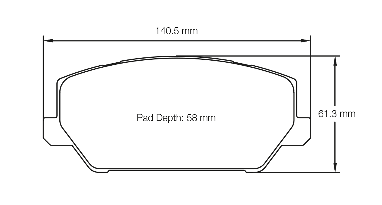 Pagid Racing Brake Pads - 7034