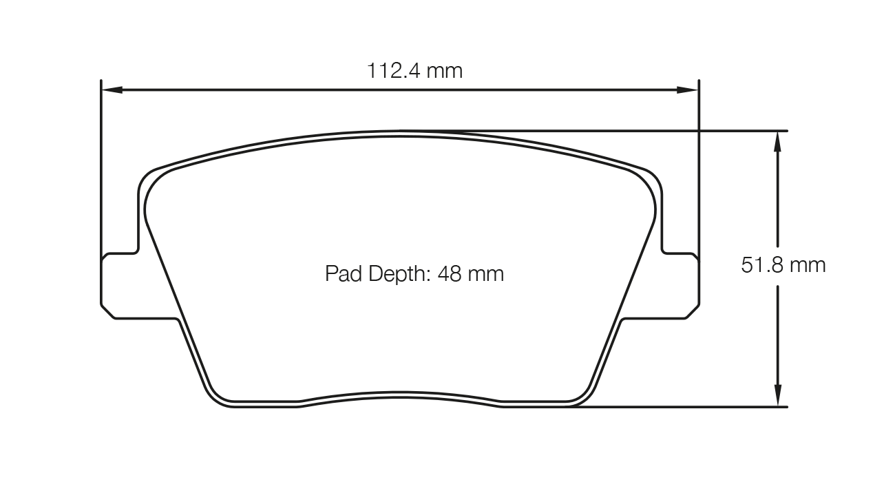 Pagid Racing Brake Pads - 7035