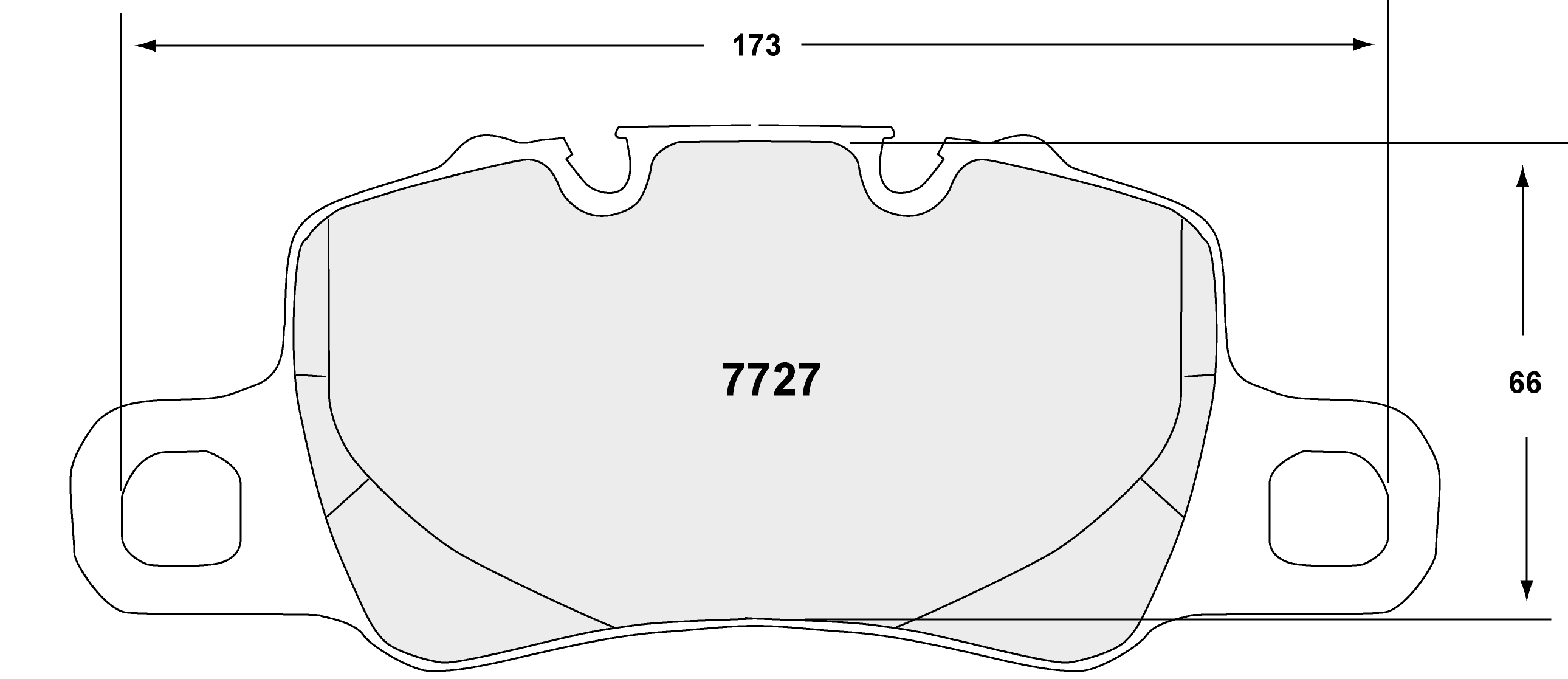 PFC Racing Brake Pads - 7727