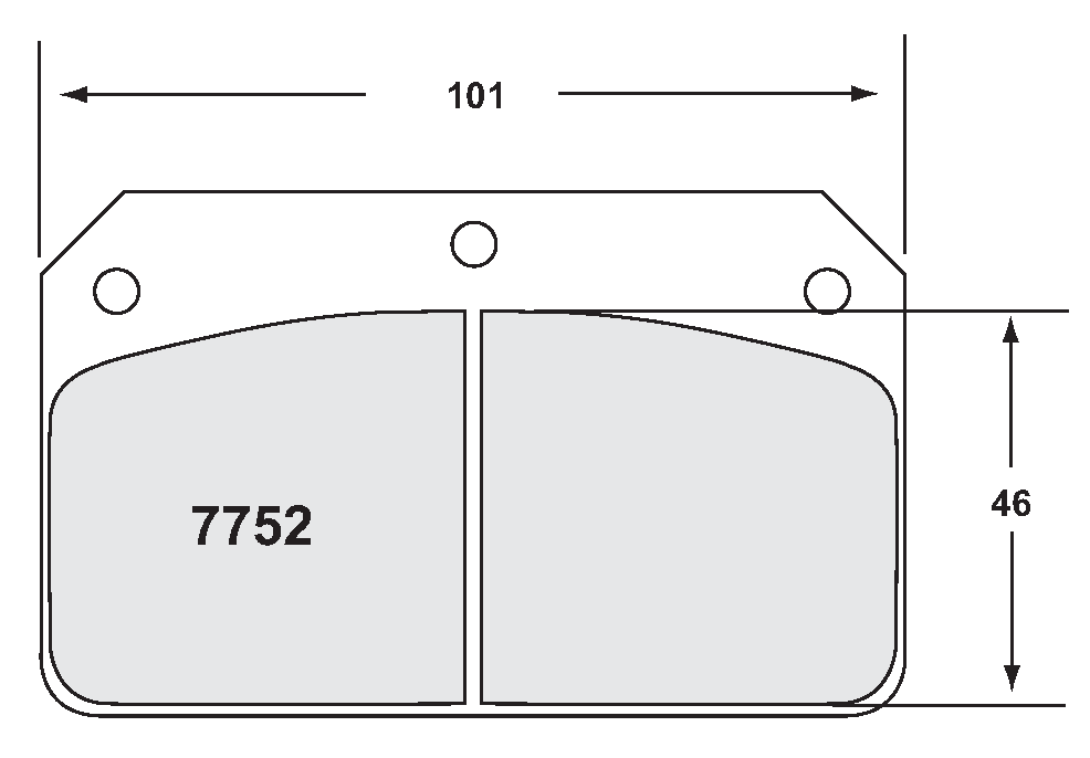 PFC Racing Brake Pads - 7752