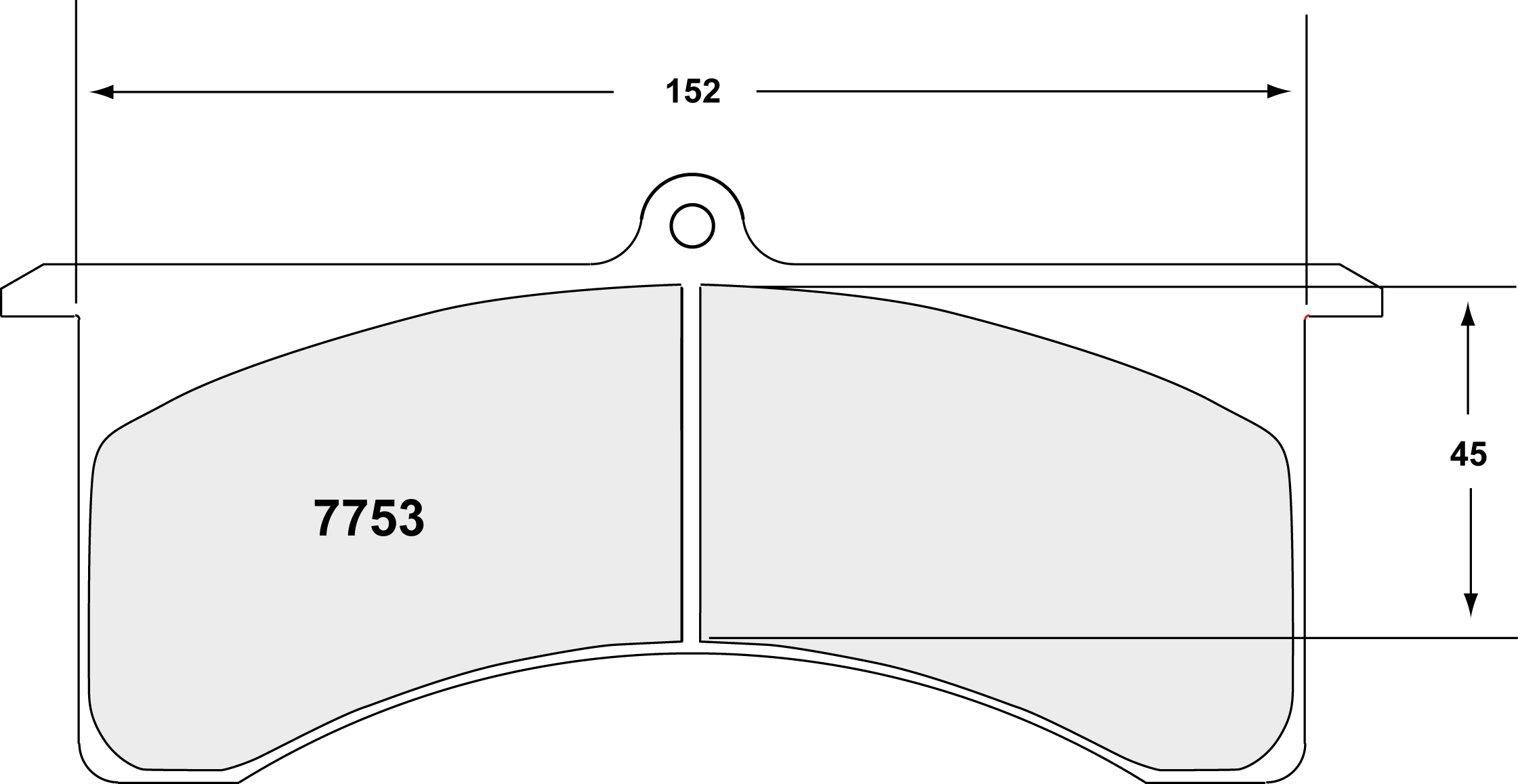 PFC Racing Brake Pads - 7753