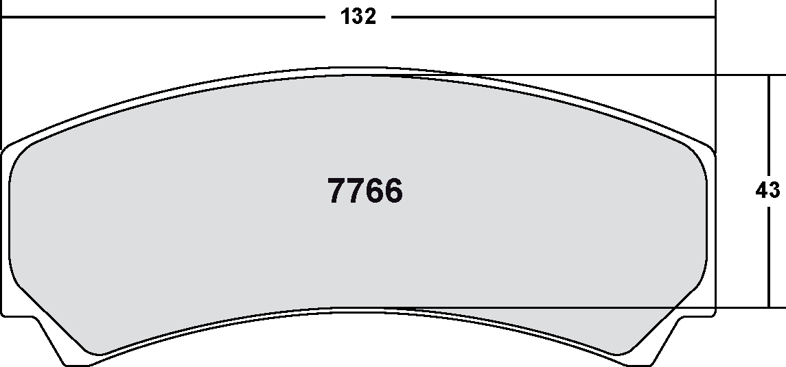 PFC Racing Brake Pads - 7766