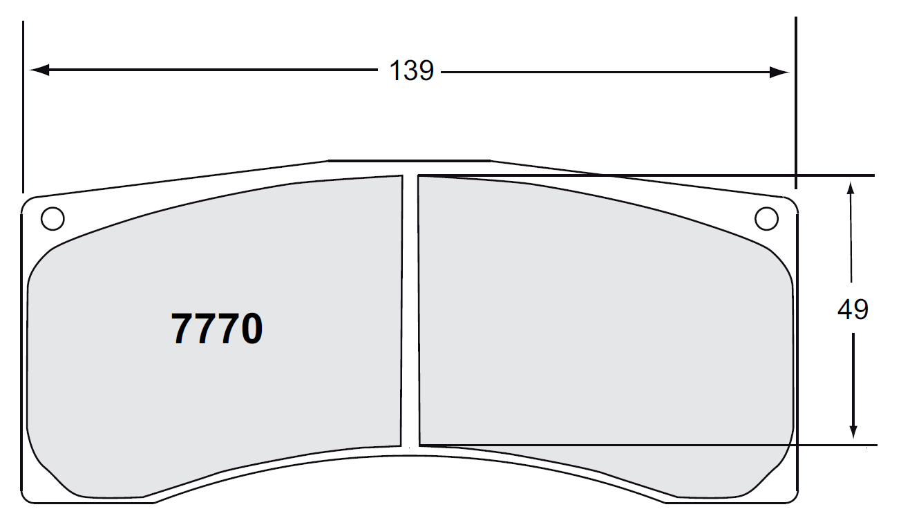 PFC Racing Brake Pads - 7770