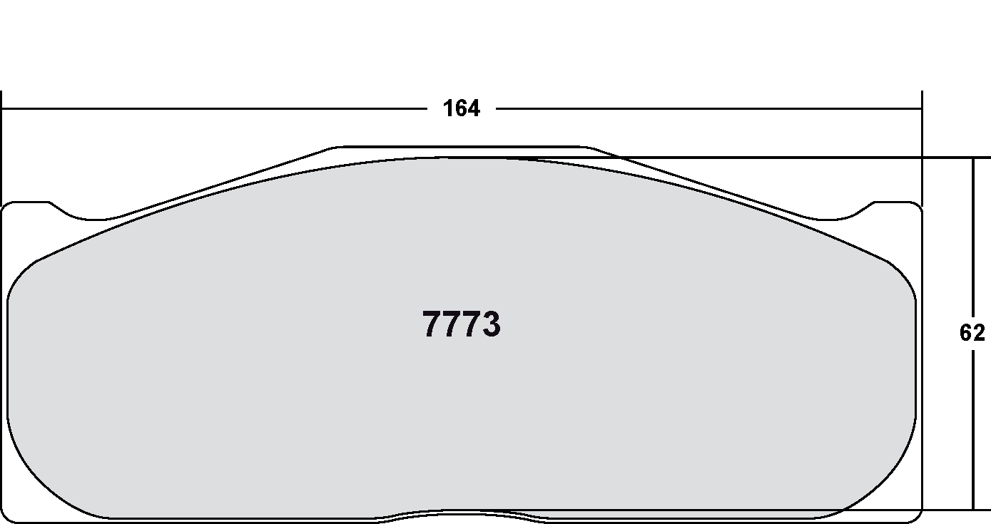 PFC Racing Brake Pads - 7773