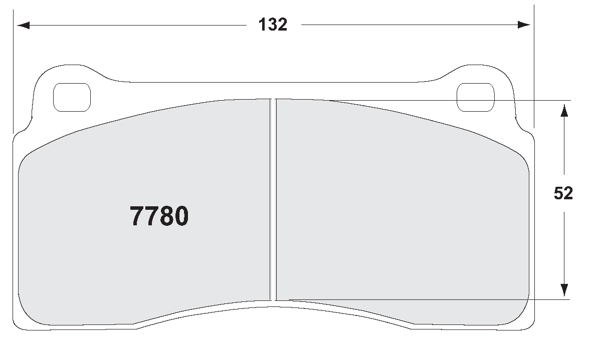 PFC Racing Brake Pads - 7780