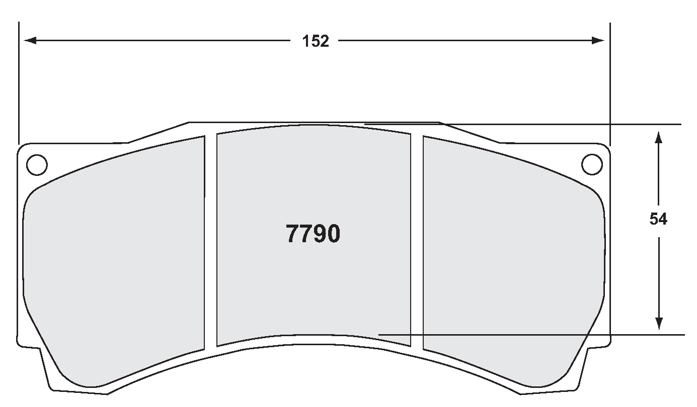 PFC Racing Brake Pads - 7790