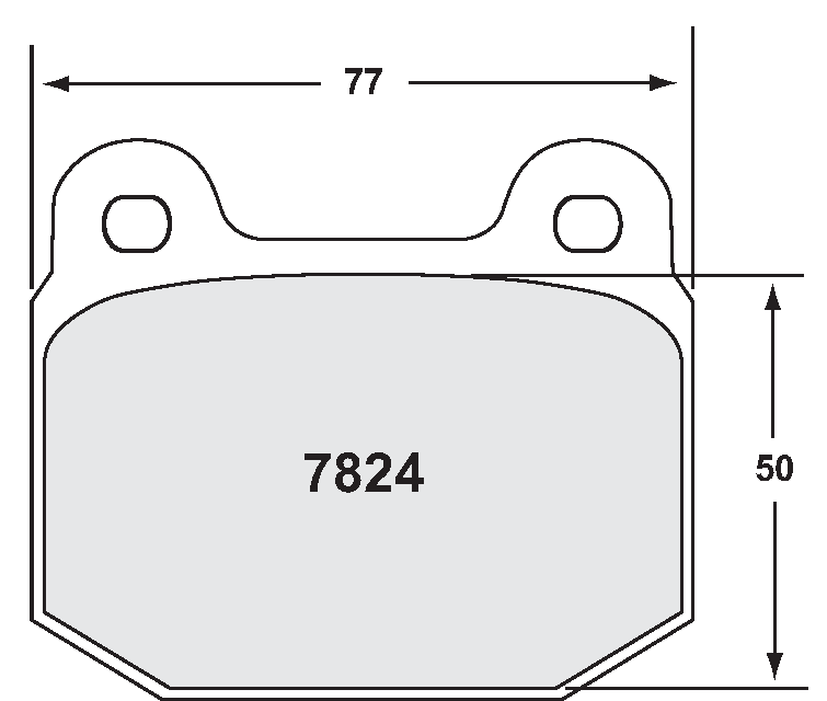 PFC Racing Brake Pads - 7824