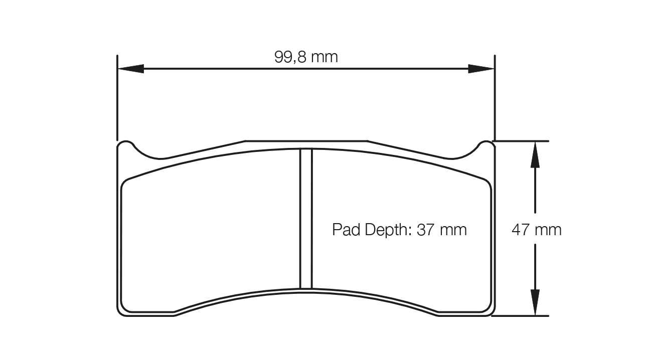 Pagid Racing Brake Pads - 8000