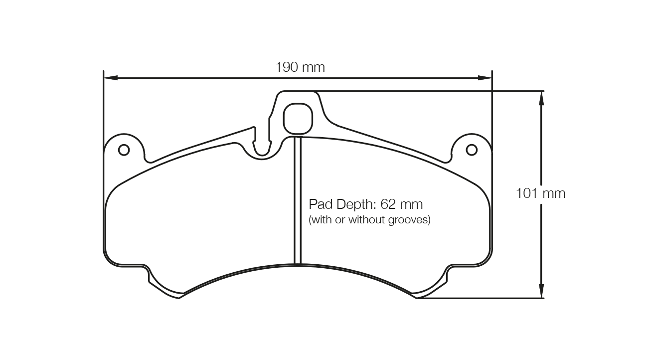 Pagid Racing Brake Pads - 8004