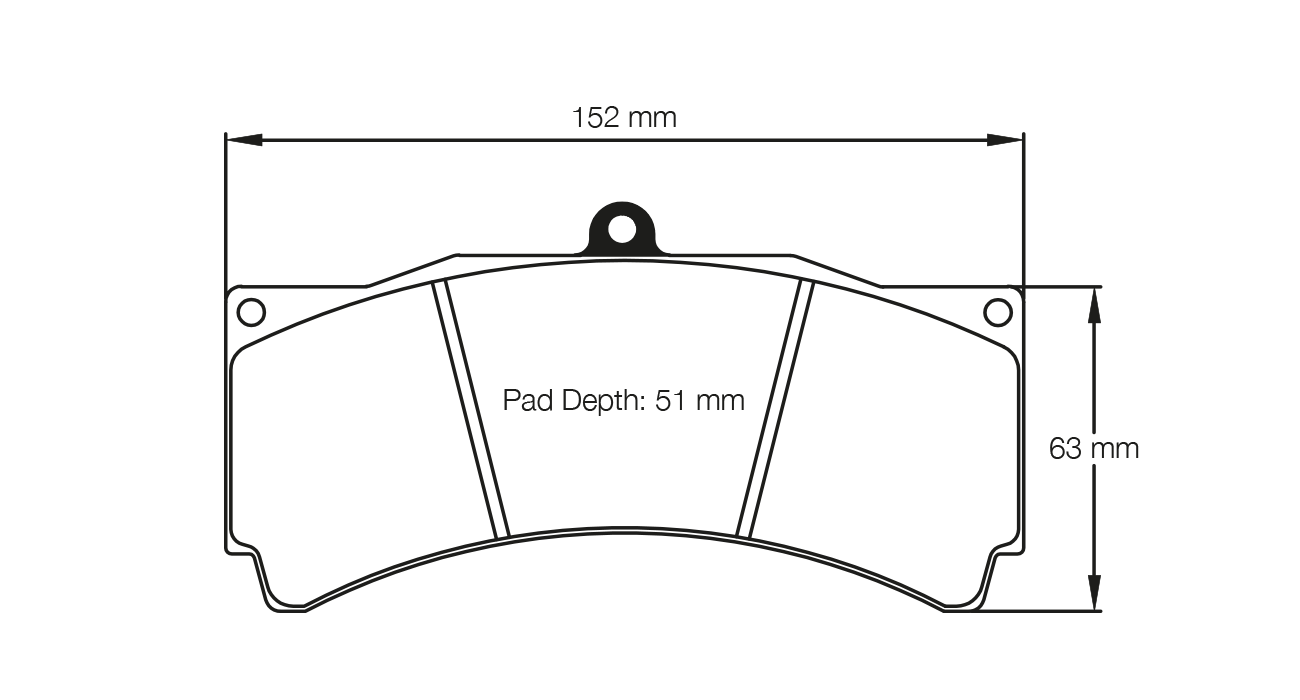 Pagid Racing Brake Pads - 8018