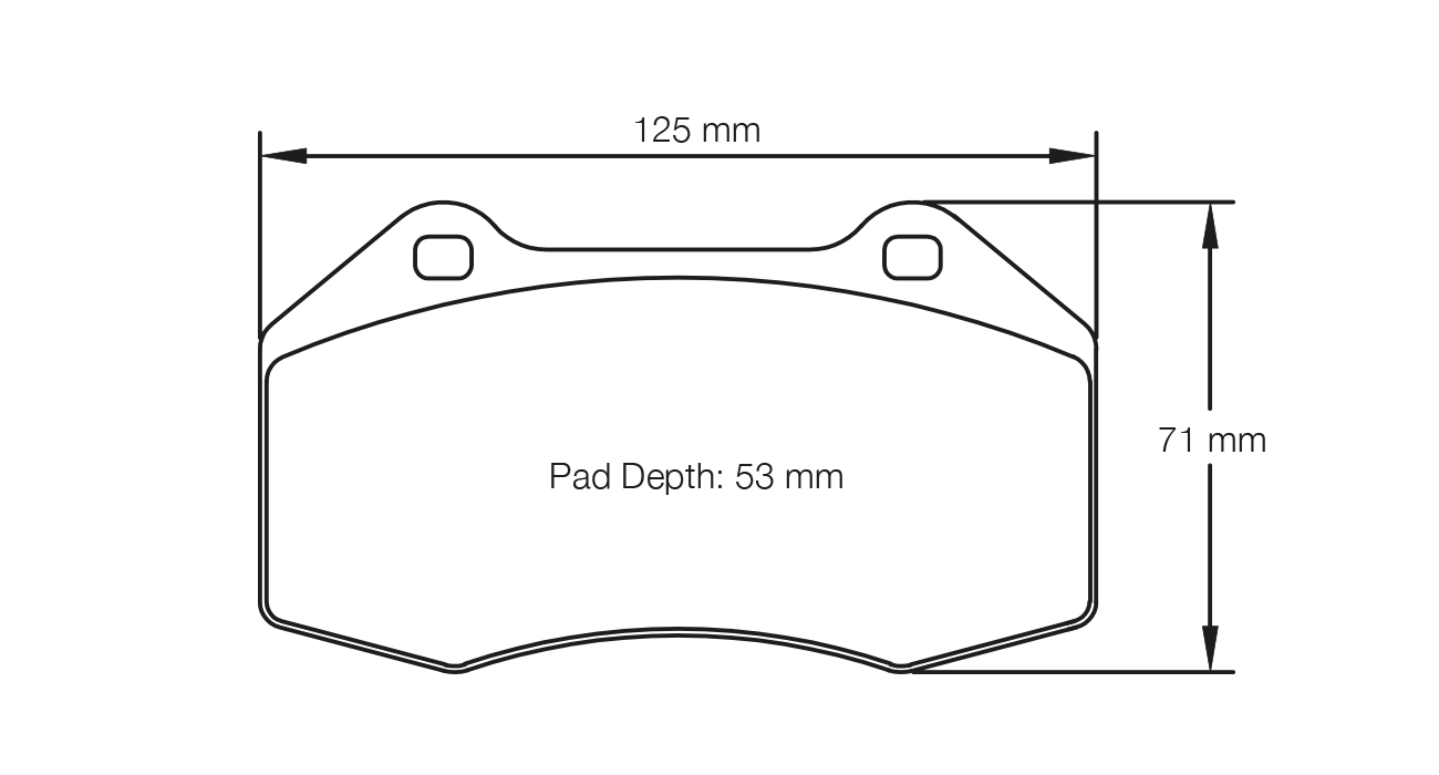 Pagid Racing Brake Pads - 8023