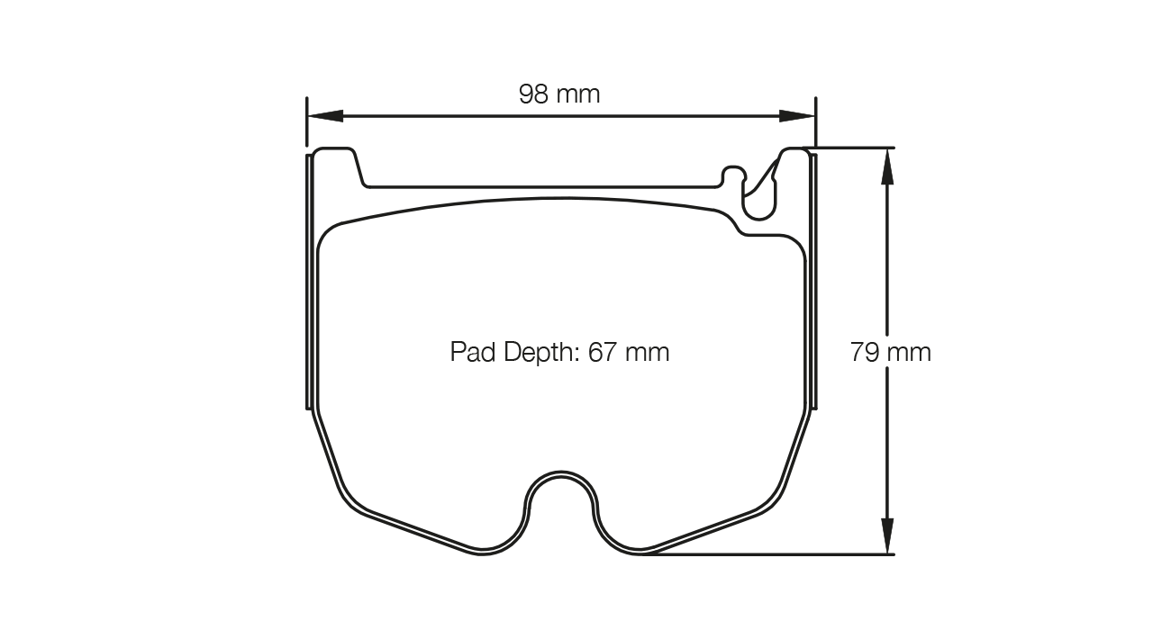 Pagid Racing Brake Pads - 8027